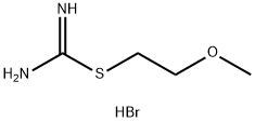 Carbamimidothioic acid,2-methoxyethyl ester, monohydrobromide (9CI) Struktur