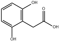 (2,6-dihydroxyphenyl)acetic acid Struktur