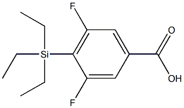 Benzoic acid, 3,5-difluoro-4-(triethylsilyl)-