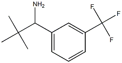 2,2-DIMETHYL-1-[3-(TRIFLUOROMETHYL)PHENYL]PROPYLAMINE Struktur