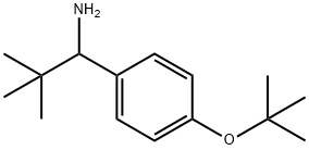 1-[4-(TERT-BUTOXY)PHENYL]-2,2-DIMETHYLPROPYLAMINE Struktur