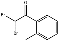 Ethanone, 2,2-dibromo-1-(2-methylphenyl)- Struktur