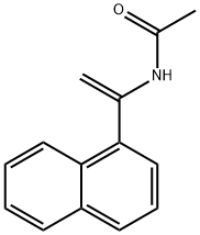 N-(1-(NAPHTHALEN-1-YL)VINYL)ACETAMIDE Struktur