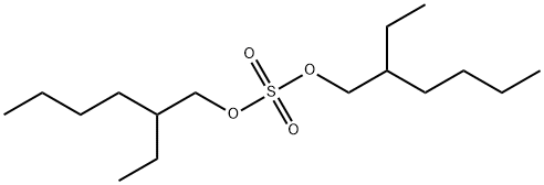 Sulfuric acid, bis(2-ethylhexyl) ester Struktur