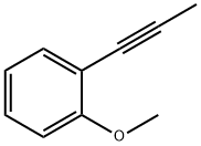 Benzene, 1-methoxy-2-(1-propynyl)- Struktur