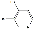 3,4-Pyridinedithiol Struktur