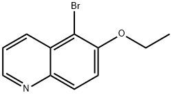 6-ethoxy-5-bromo-quinoline Struktur