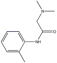 2-dimethylamino-N-(2-methylphenyl)acetamide