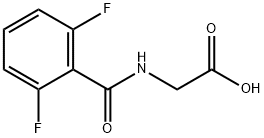 Glycine, N-(2,6-difluorobenzoyl)- Struktur