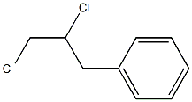 Benzene, (2,3-dichloropropyl)- Struktur