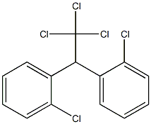 1,1-(2,2,2-Trichloroethylidene)bis(2-chlorobenzene) Struktur