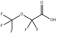 Acetic acid, difluoro(trifluoromethoxy)- Struktur