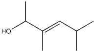 3-Hexen-2-ol, 3,5-dimethyl- Struktur