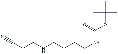 Carbamic acid, [4-[(2-cyanoethyl)amino]butyl]-, 1,1-dimethylethyl ester