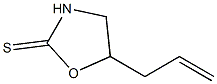 2-Oxazolidinethione,5-(2-propenyl)- Struktur