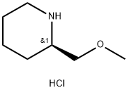 (R)-2-(Methoxymethyl)piperidine hydrochloride Struktur