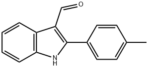 2-(4-methylphenyl)-1H-indole-3-carbaldehyde Struktur