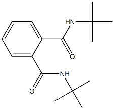 N,N'-di-tert-butylbenzene-1,2-dicarboxamide Struktur