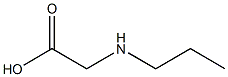 2-propylaminoacetic acid Struktur