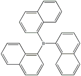 Borane,tri-1-naphthalenyl- Struktur