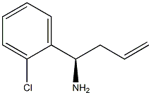 (1R)-1-(2-CHLOROPHENYL)BUT-3-EN-1-AMINE Struktur