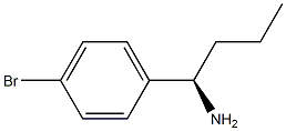 (1R)-1-(4-BROMOPHENYL)BUTYLAMINE Struktur