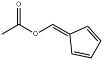 cyclopenta-2,4-dien-1-ylidenemethyl acetate Struktur