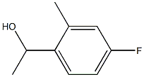 1-(4-FLUORO-2-METHYLPHENYL)ETHAN-1-OL Struktur