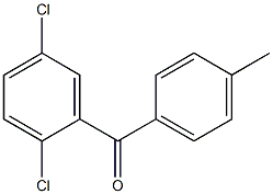 Methanone, (2,5-dichlorophenyl)(4-methylphenyl)- Struktur