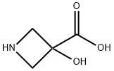 3-hydroxyazetidine-3-carboxylic acid Struktur