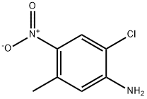 Benzenamine, 2-chloro-5-methyl-4-nitro- Struktur