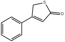 4-phenyl-5H-thiophen-2-one Struktur