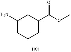 Methyl 3-aminocyclohexanecarboxylate hydrochloride Struktur