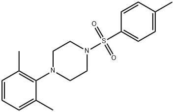 1-(2,6-dimethylphenyl)-4-tosylpiperazine Struktur