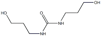 Urea, N,N'-bis(3-hydroxypropyl)- Struktur