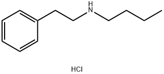 butyl(2-phenylethyl)amine hydrochloride Struktur