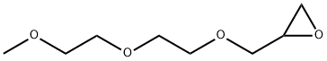 Oxirane, [[2-(2-methoxyethoxy)ethoxy]methyl]- Struktur