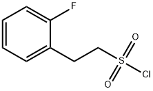 2-(2-fluorophenyl)ethane-1-sulfonyl chloride Struktur