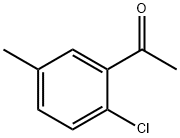 1-(2-Chloro-5-methyl-phenyl)-ethanone Struktur