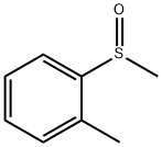 Benzene, 1-methyl-2-(methylsulfinyl)- Struktur