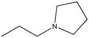 Pyrrolidine, 1-propyl- Struktur