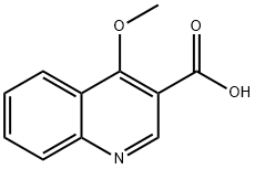 4-Methoxy-quinoline-3-carboxylic acid Struktur