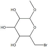 2-(bromomethyl)-6-methoxy-oxane-3,4,5-triol Struktur