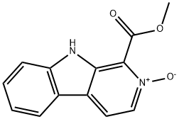 1-メトキシカルボニル-β-カルボリン-N-オキシド 化學(xué)構(gòu)造式