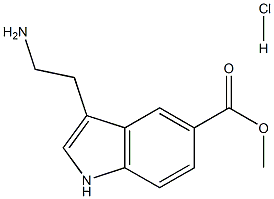 METHYL 3-(2-AMINOETHYL)-1H-INDOLE-5-CARBOXYLATE HCL Struktur