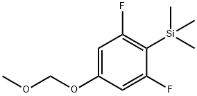 [2,6-difluoro-4-(methoxymethoxy)phenyl]-trimethylsilane