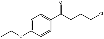 4-Chloro-1-(4-ethoxy-phenyl)-butan-1-one Struktur