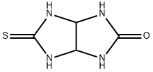 5-thioxohexahydroimidazo[4,5-d]imidazol-2(1H)-one Struktur