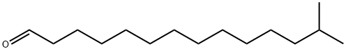 Tetradecanal, 13-methyl- Struktur