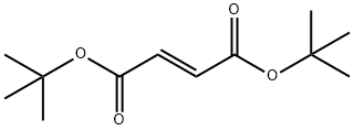 ditert-butyl but-2-enedioate Struktur